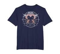 Oasis Amazon Exclusive North American Tour 2006 Navy Maglietta, Uomo Taglie Grandi, Navy, 3X Tall