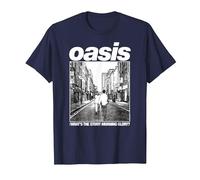 Oasis Amazon Exclusive WTSMG in Navy Maglietta, Uomo, Navy, M