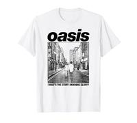 Oasis Amazon Exclusive WTSMG in White Maglietta, Uomo, Bianco, M