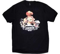 Oasis Atomic Collage Black 2XL Maglietta