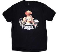 Oasis Atomic Collage Black L Maglietta