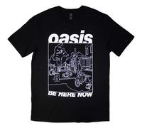 Oasis Be Here Now Line Drawing autorizzato Uomo maglietta
