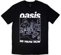 Oasis Maglietta Be Here Now Line Drawing Unisex Black M