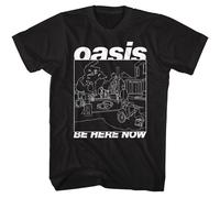 Oasis - Be Here Ora Linea Arte - American Classici - Adulto T-Shirt