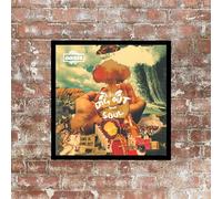 Oasis, copertina dell'album "Dig Out Your Soul", poster, arte da parete. Stampa o completamente incorniciata. Dimensioni reali delle copertine in vinile originali. (incorniciato)