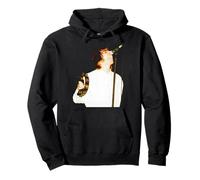 Oasis dal Vivo Liam Gallagher Britpop Knebworth 1996 Felpa con Cappuccio