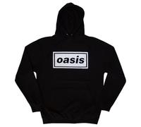 Oasis Decca Band Logo Pullover Felpa Con Cappuccio