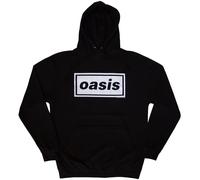 Oasis Decca Logo Black 2XL Felpa con cappuccio