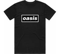 Oasis - T-Shirt # Xxl Unisex Black # Decca Logo