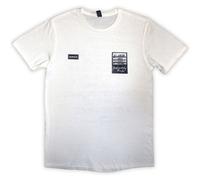 Oasis Definitely Maybe AAA Setlist (Back Print) White XL Maglietta
