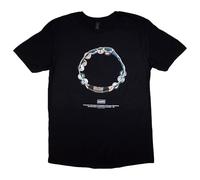 Rock Off officially licensed products Oasis Definitely Maybe Tambourine T Shirt Size M