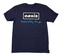 Oasis Definitely Maybe Text Logo autorizzato Uomo maglietta