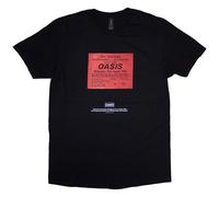 Oasis Definitely Maybe Ticket Stub autorizzato Uomo maglietta