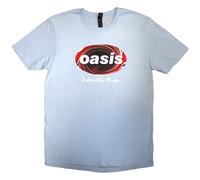 Oasis Definitely Maybe Union Jack Oval Light Blue XL Maglietta