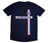 Oasis Knebworth Vertical Stripe autorizzato Uomo maglietta