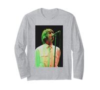 Oasis Liam Gallagher dal Vivo a Knebworth 1996 Maglia a Manica