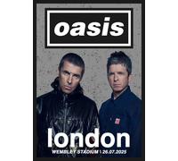 Oasis Live 2025 Tour Chicago, Londra, Toronto Limitato