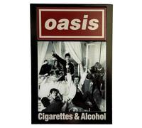 Oasis Live 25 Cigarettes & Alcohol Single Calamita Da Frigo