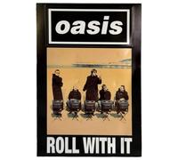 Oasis Live 25 Roll With It Single Calamita Da Frigo