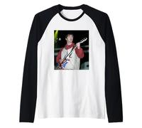 Oasis Live Noel Gallagher Britpop Manchester 1996 Maglia con Maniche Raglan