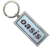 Oasis Logo Sky Blu Band Logo Portachiavi Keychain Size One Size