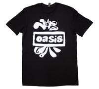 Oasis Logo Splat ufficiale Uomo maglietta unisex