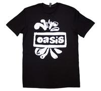 Oasis Logo Splat ufficiale Uomo maglietta unisex