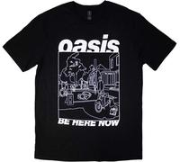 Oasis Maglietta Be Here Now Line Drawing Unisex Black S