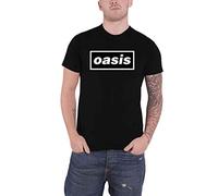 Oasis - T-Shirt # Xxl Unisex Black # Decca Logo