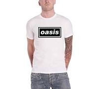Oasis: Decca Logo White (T-Shirt Unisex Tg. L) -