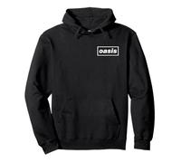 Oasis - Pocket Hit Logo Black Felpa con Cappuccio