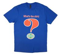 Oasis Question Mark Blue L Maglietta