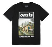 Oasis Some Might Say Single Cover ufficiale Uomo maglietta unisex
