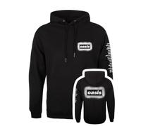 Oasis Spray Live '25 World Tour - Felpa con cappuccio da uomo, colore: nero