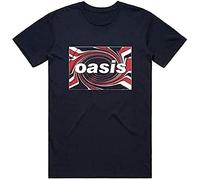 Oasis - T-Shirt # L Unisex Blue # Union Jack