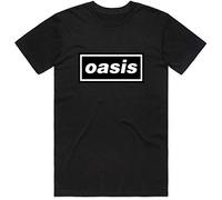 Oasis - T-Shirt # Xl Unisex Black # Decca Logo