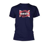 Oasis Maglietta Union Jack Unisex Blu XL
