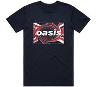 Oasis - T-Shirt # Xl Unisex Blue # Union Jack
