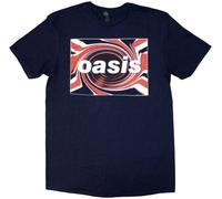 Oasis - T-Shirt # Xl Unisex Blue # Union Jack
