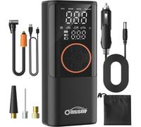 Oasser Compressore Aria Portatile 150PSI 6000mAh Inflazione Rapida Doppio