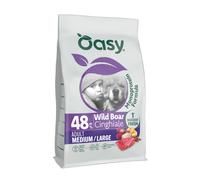 Oasy Adult medium large cinghiale 10 kg crocchette per cani monoproteico