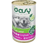 Oasy Adult Medium Large One Protein Lattina 400G CINGHIALE