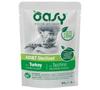 OASY CAT BOCCONCINI IN SALSA ADULT STERILIZED TACCHINO 85 GR.
