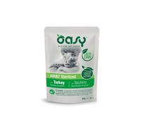 Oasy adult sterilized tacchino bocconcini in busta 85gr