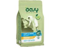 Oasy Alimento Secco per Cani cuccioli e giovani di taglia media 3Kg - Mangimi S