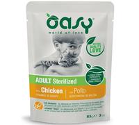 Oasy Gatto Adult Bocconcini in Salsa Sterilized con Pollo 85g