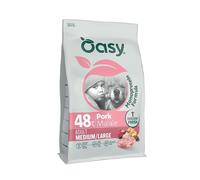 Oasy cane monoprotein Maiale 2 10 kg crocchette per cani monoproteiche pork