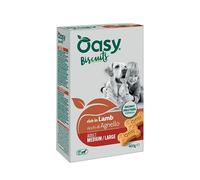 OASY CANE SNACK BISCUITS MONOPROTEIN ADULTO MEDIUM&LARGE AGNELLO 400 GR