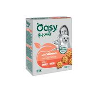 OASY CANE SNACK BISCUITS MONOPROTEIN ADULTO SMALL&MINI SALMONE 250 GR