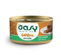 wonderfood spa Oasy Gatto Caprice Mousse Adulto Coniglio 85 Gr